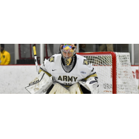 Goaltender Parker Gahagen with the United States Military Academy