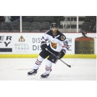Forward Michael McNicholas with the Indy Fuel